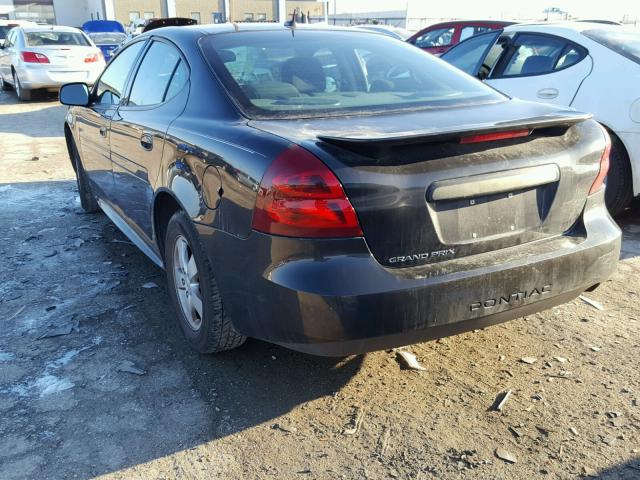 2G2WP552181164441 - 2008 PONTIAC GRAND PRIX BLACK photo 3