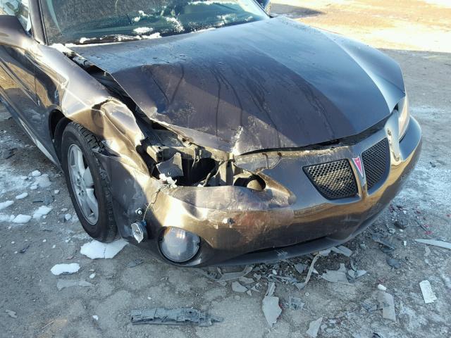 2G2WP552181164441 - 2008 PONTIAC GRAND PRIX BLACK photo 9