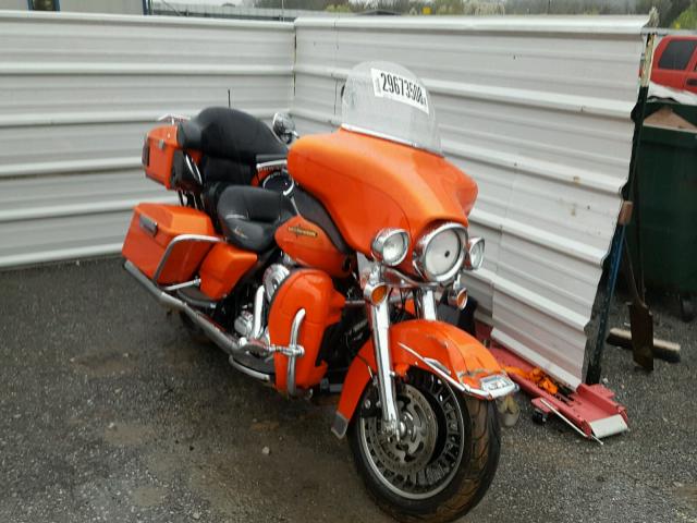 1HD1KEM18CB613795 - 2012 HARLEY-DAVIDSON FLHTK ELEC 橙色 照片 1