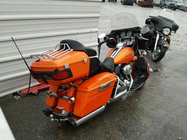 1HD1KEM18CB613795 - 2012 HARLEY-DAVIDSON FLHTK ELEC 橙色 照片 4