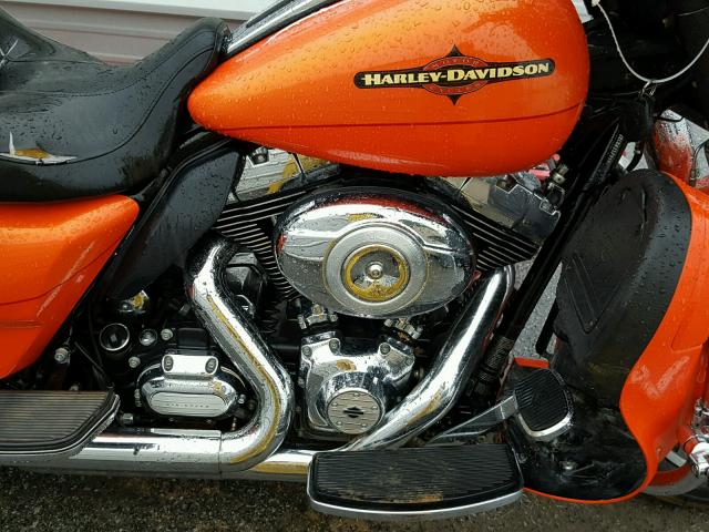 1HD1KEM18CB613795 - 2012 HARLEY-DAVIDSON FLHTK ELEC ORANGE photo 7