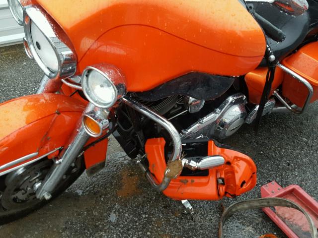 1HD1KEM18CB613795 - 2012 HARLEY-DAVIDSON FLHTK ELEC 橙色 照片 9