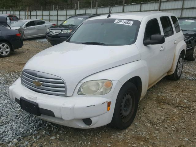 3GNBAADBXAS624896 - 2010 CHEVROLET HHR LS WHITE photo 2