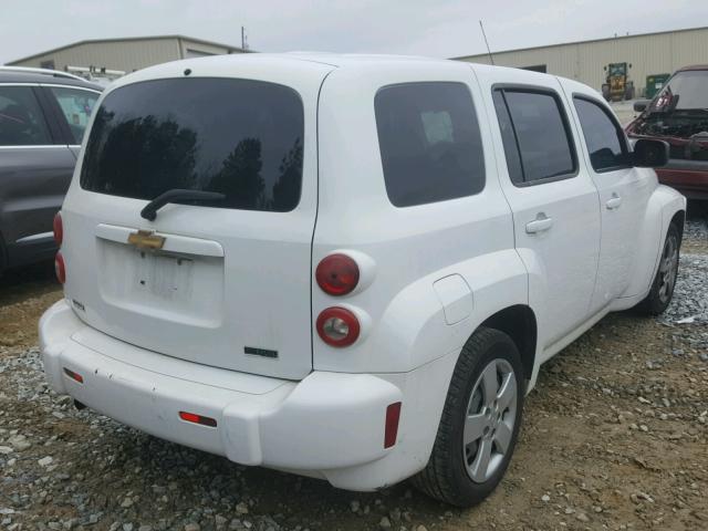 3GNBAADBXAS624896 - 2010 CHEVROLET HHR LS WHITE photo 4