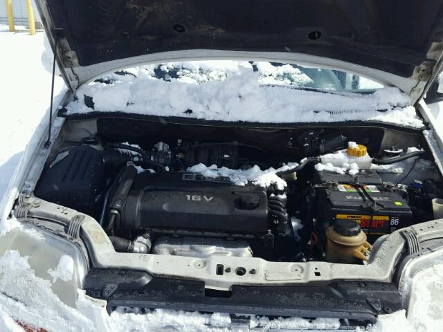 KL1TD62665B465410 - 2005 CHEVROLET AVEO BASE Ağ foto 7