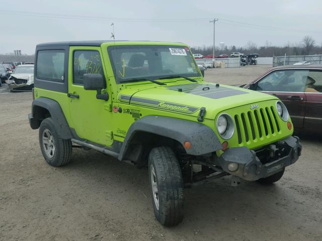 1C4AJWAG2CL267384 - 2012 JEEP WRANGLER S GREEN photo 1