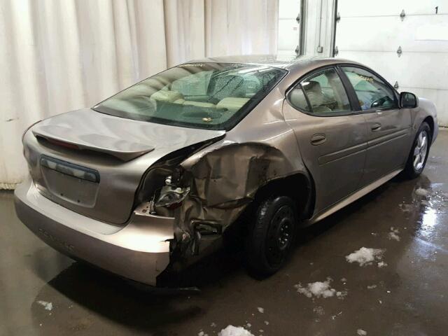 2G2WP552961199564 - 2006 PONTIAC GRAND PRIX Qəhvəyi foto 4
