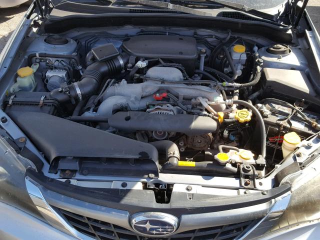 JF1GH61668H832569 - 2008 SUBARU IMPREZA 2. SILVER photo 7