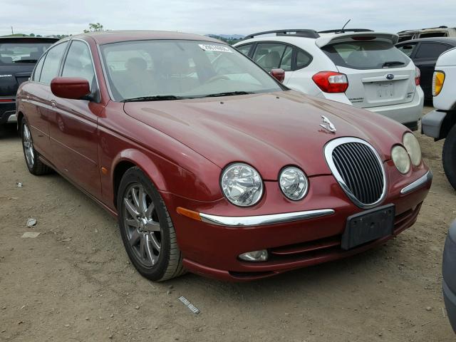 SAJDA01D7YGL60094 - 2000 JAGUAR S-TYPE RED photo 1