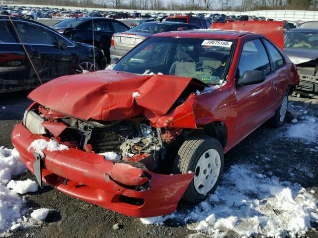 1N4AB42D4WC508829 - 1998 NISSAN 200SX BASE RED photo 2