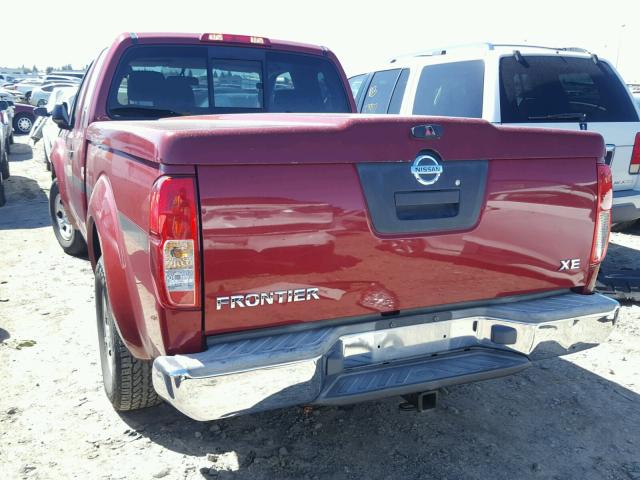 1N6BD06T96C476704 - 2006 NISSAN FRONTIER K MAROON photo 3