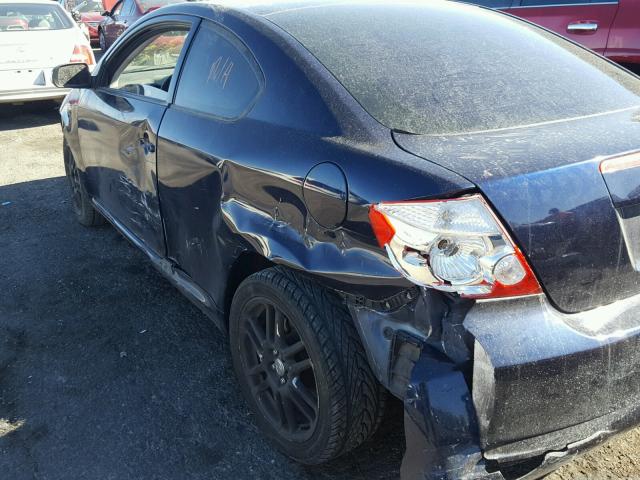 JTKDE177960128461 - 2006 TOYOTA SCION TC BLUE photo 10