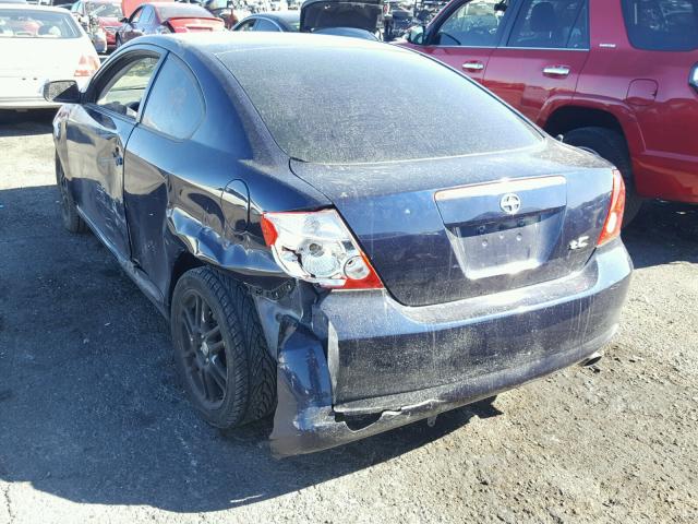 JTKDE177960128461 - 2006 TOYOTA SCION TC 蓝色 照片 3