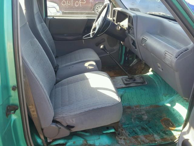 1FTCR10AXPPB41676 - 1993 FORD RANGER TEAL photo 5