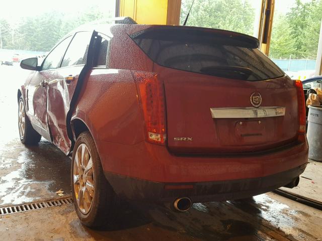 3GYFNBEY8AS543316 - 2010 CADILLAC SRX PERFOR RED photo 3