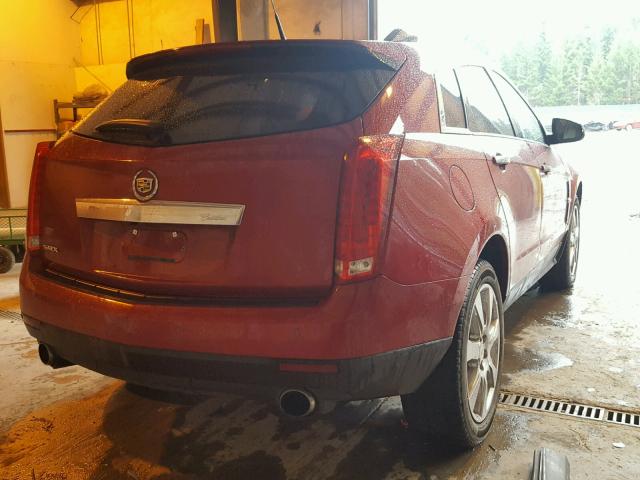 3GYFNBEY8AS543316 - 2010 CADILLAC SRX PERFOR 红色 照片 4
