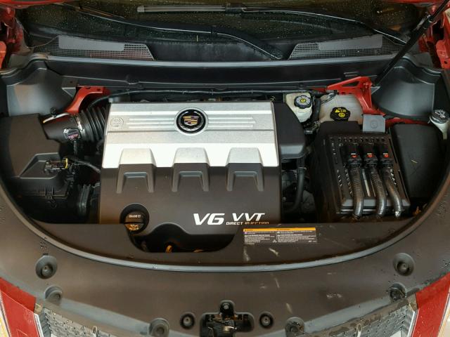 3GYFNBEY8AS543316 - 2010 CADILLAC SRX PERFOR 红色 照片 7