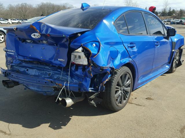 JF1VA1B60H9831280 - 2017 SUBARU WRX BLUE photo 4