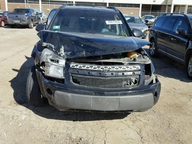 2CNDL13F256047877 - 2005 CHEVROLET EQUINOX LS BLACK photo 9