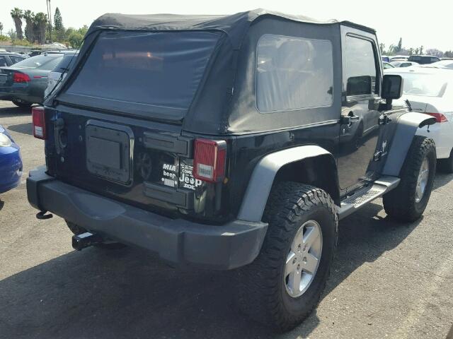 1C4AJWAG7CL133339 - 2012 JEEP WRANGLER S BLACK photo 4
