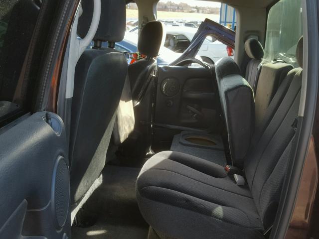 3D7KU28D04G158653 - 2004 DODGE RAM 2500 S MAROON photo 6