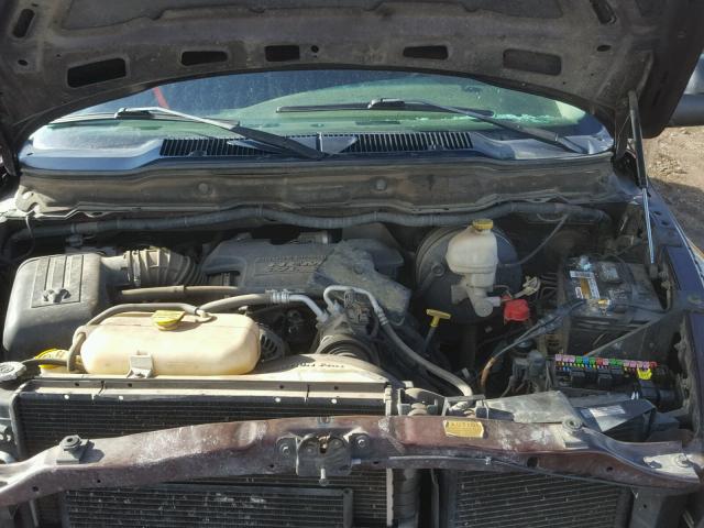 3D7KU28D04G158653 - 2004 DODGE RAM 2500 S MAROON photo 7