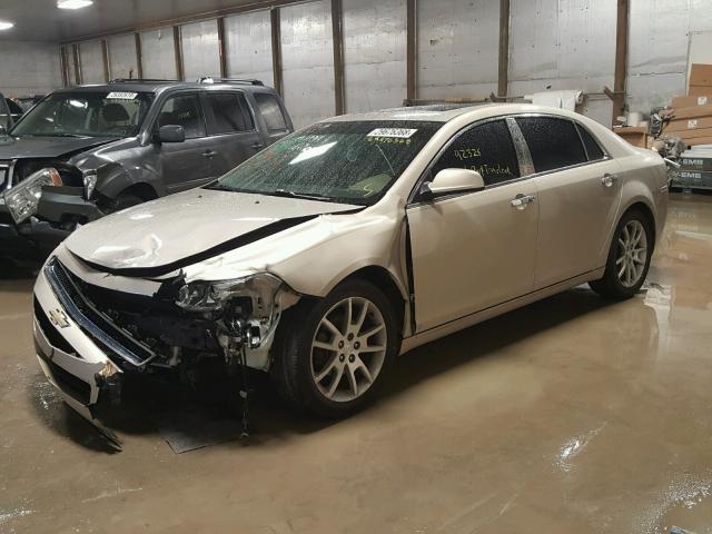 1G1ZK57B59F238483 - 2009 CHEVROLET MALIBU LTZ 金色 照片 10