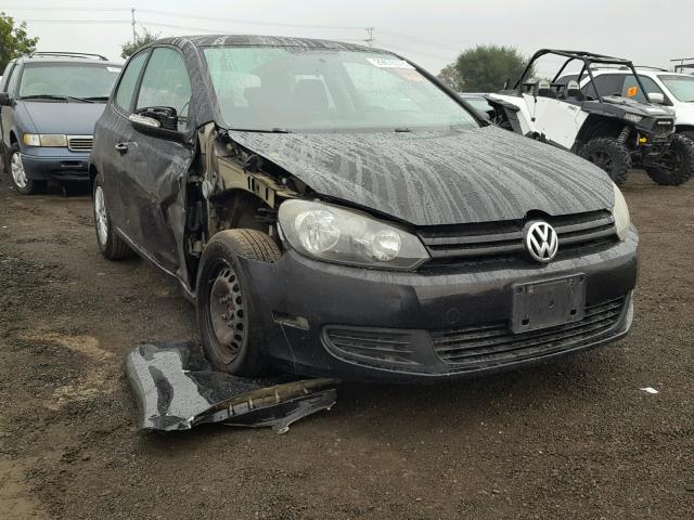 WVWBB7AJ6AW281402 - 2010 VOLKSWAGEN GOLF 黑色 照片 1
