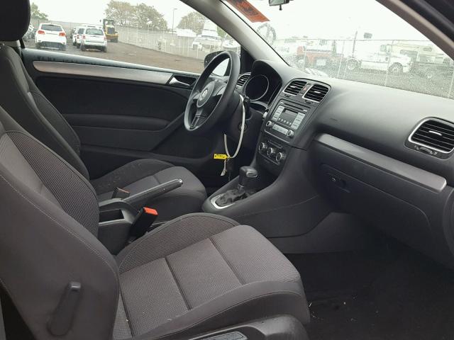 WVWBB7AJ6AW281402 - 2010 VOLKSWAGEN GOLF 黑色 照片 5