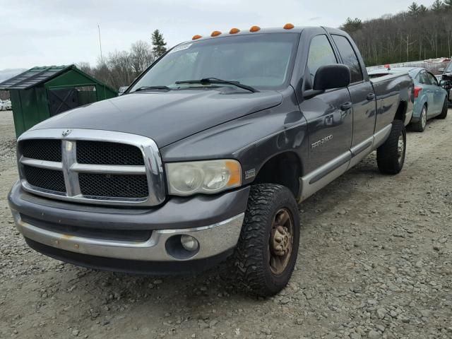 3D7KU28D73G739968 - 2003 DODGE RAM 2500 S GRAY photo 2