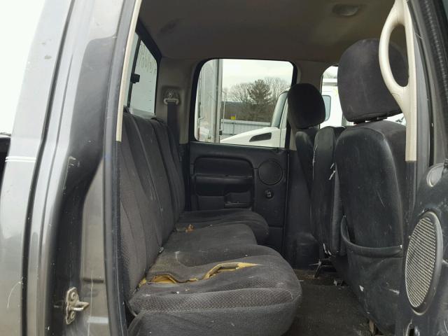 3D7KU28D73G739968 - 2003 DODGE RAM 2500 S GRAY photo 6