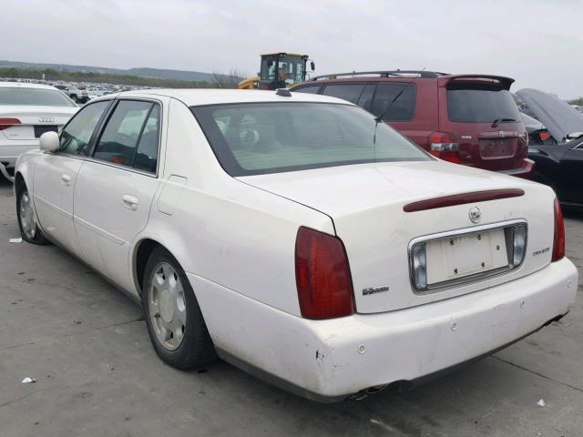 1G6KD54Y74U247995 - 2004 CADILLAC DEVILLE WHITE photo 3