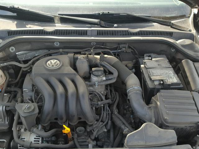 3VW2K7AJ6CM345602 - 2012 VOLKSWAGEN JETTA BASE Շագանակագույն լուսանկար 7