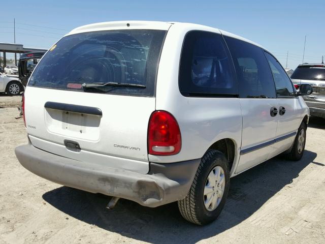 2B4FP25B4YR504013 - 2000 DODGE CARAVAN WHITE photo 4