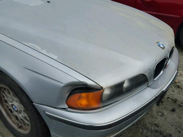 WBADD6322WGT96046 - 1998 BMW 528 I AUTO SILVER photo 9