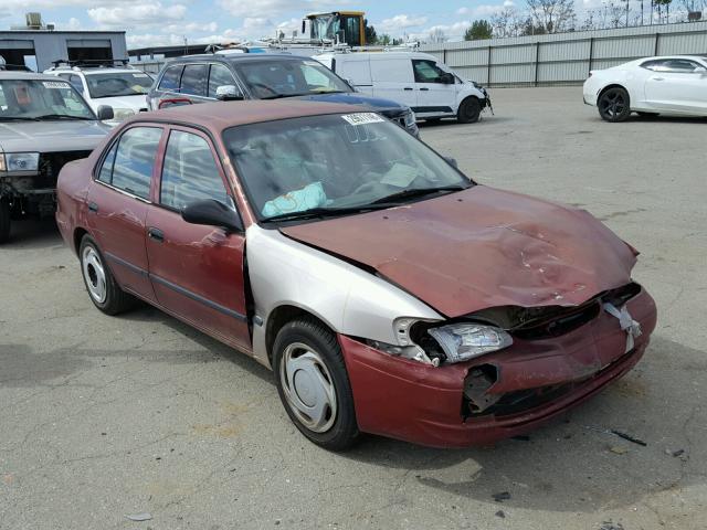 1NXBR12E1XZ228083 - 1999 TOYOTA COROLLA VE BURGUNDY photo 1