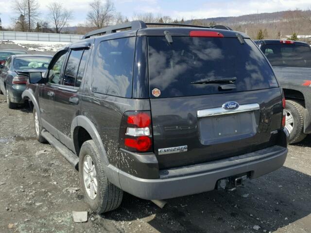 1FMEU73E66UB51951 - 2006 FORD EXPLORER X BROWN photo 3