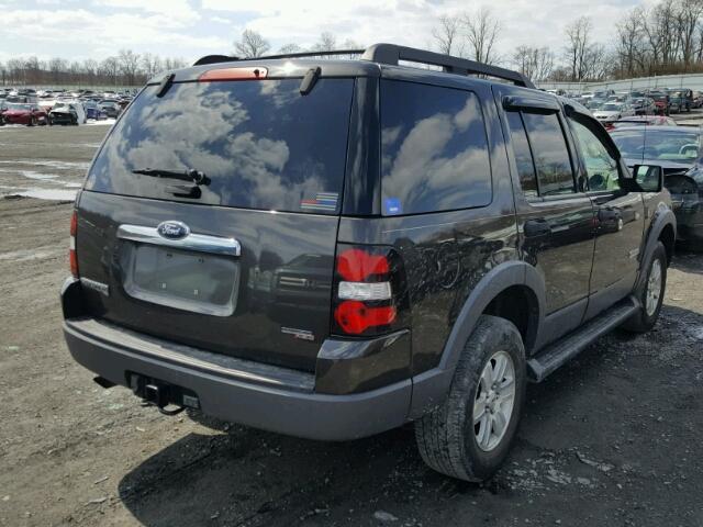 1FMEU73E66UB51951 - 2006 FORD EXPLORER X BROWN photo 4