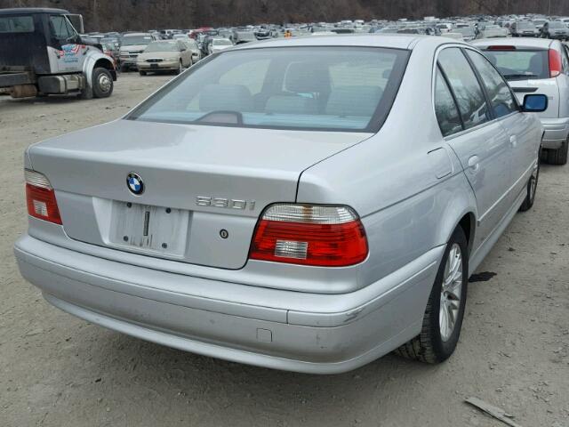 WBADT634X1CF02895 - 2001 BMW 530 I AUTO SILVER photo 4