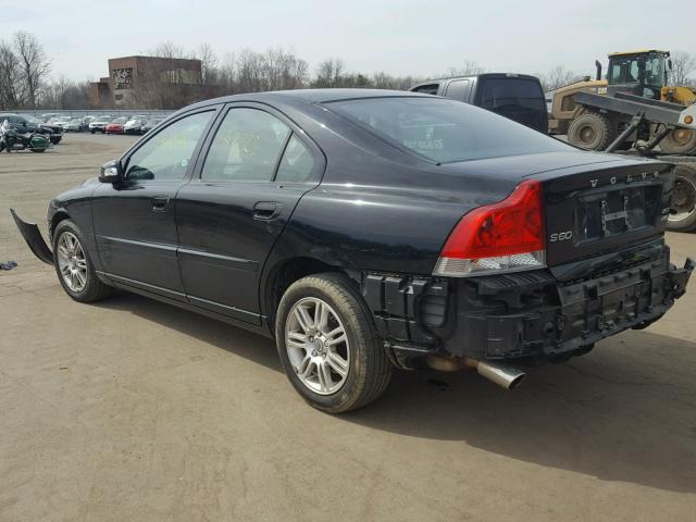 YV1RH592392721054 - 2009 VOLVO S60 2.5T BLACK photo 3