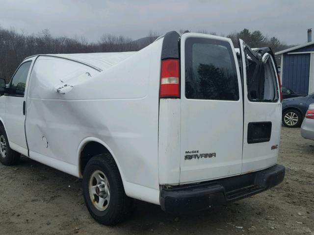 1GTFG15X281124326 - 2008 GMC SAVANA G15 WHITE photo 9