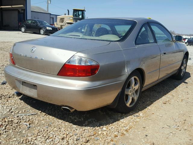 19UYA42463A016131 - 2003 ACURA 3.2CL GOLD photo 4