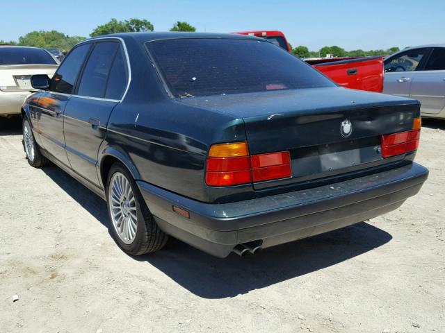 WBAHD6319NBJ77833 - 1992 BMW 525 I AUTO GREEN photo 3