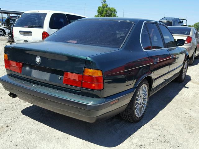 WBAHD6319NBJ77833 - 1992 BMW 525 I AUTO GREEN photo 4