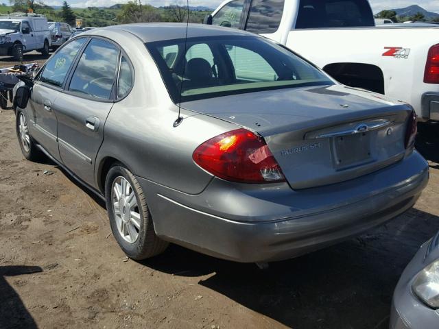 1FAHP56S73G277864 - 2003 FORD TAURUS SEL GRAY photo 3