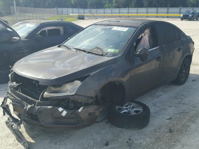 1G1PC5SB3E7253127 - 2014 CHEVROLET CRUZE LT BURN photo 2