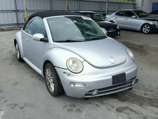 3VWCK21Y33M313744 - 2003 VOLKSWAGEN NEW BEETLE 银色 照片 1