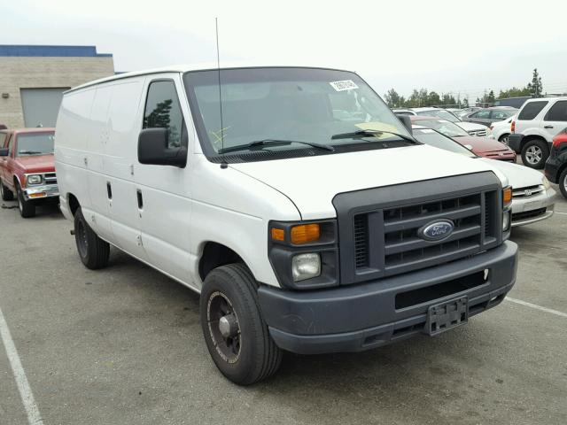 1FTNE1EW9BDA08880 - 2011 FORD ECONOLINE WHITE photo 1