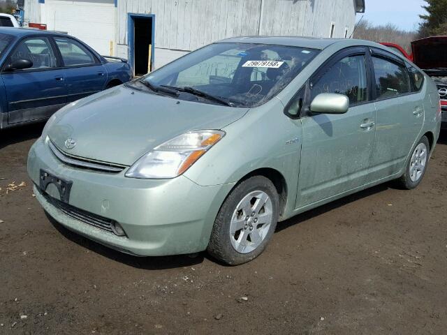 JTDKB20U287803848 - 2008 TOYOTA PRIUS GREEN photo 2