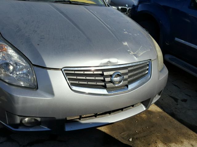 1N4BA41E37C831367 - 2007 NISSAN MAXIMA SE GRAY photo 9